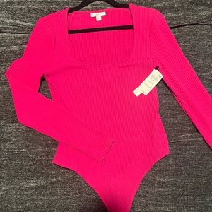 Brand new pink bodysuit